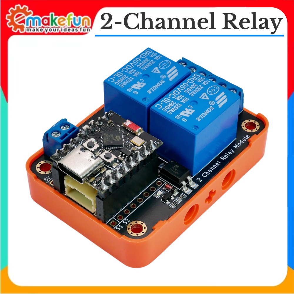 Home Automation With Arduino - Modul Relay 2CH Input 5V Active