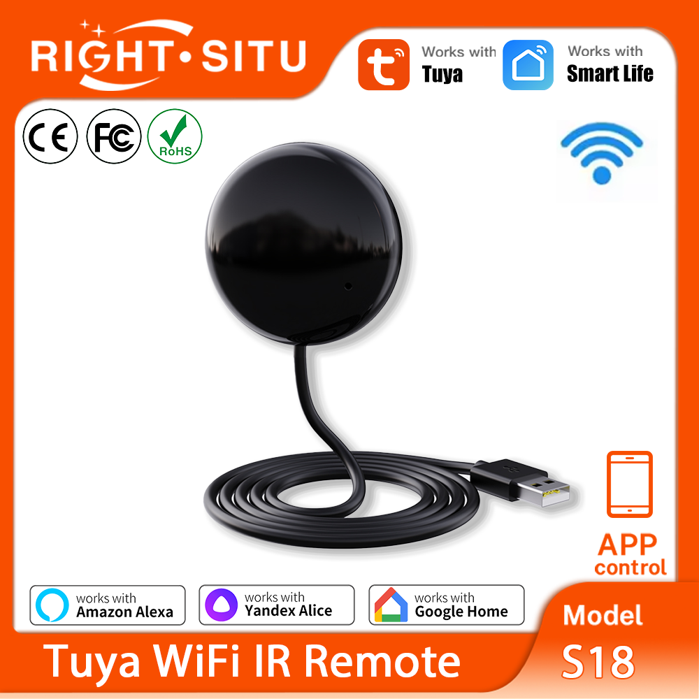 Remote IR WiFi Tuya untuk Otom - Home Automation Ideas ulasan dan harga