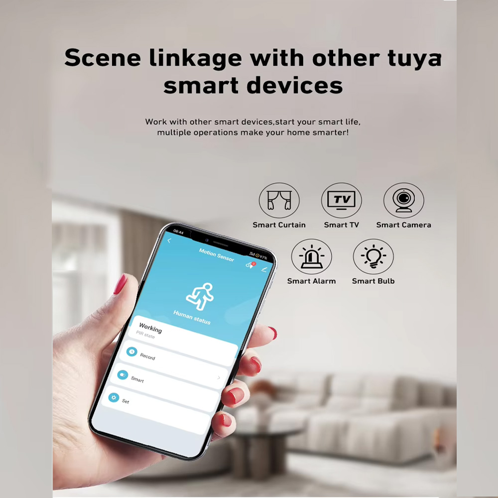 Sensor Gerak PIR Cerdas WiFi Z - Home Automation Ideas ulasan dan harga