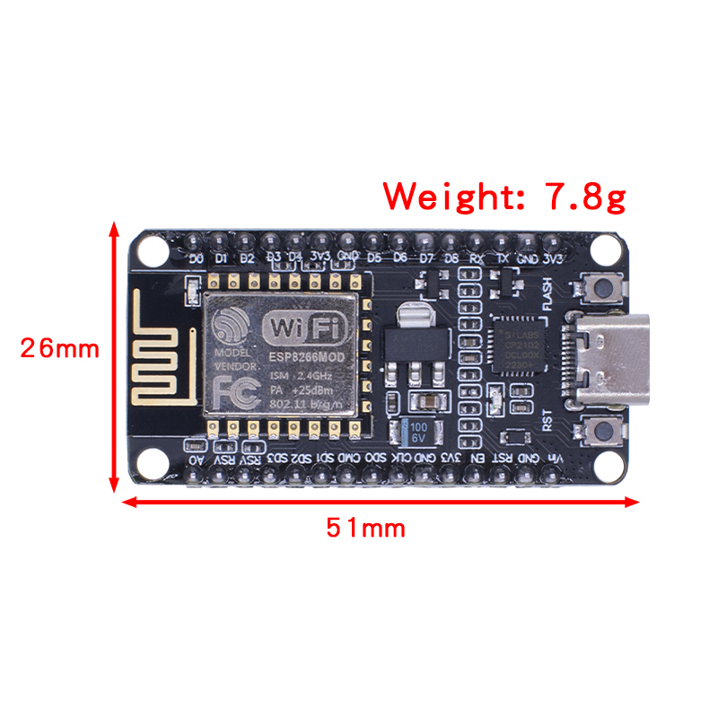 Papan pengembangan bahasa Inte - Esp8266 Nodemcu Board ulasan dan harga