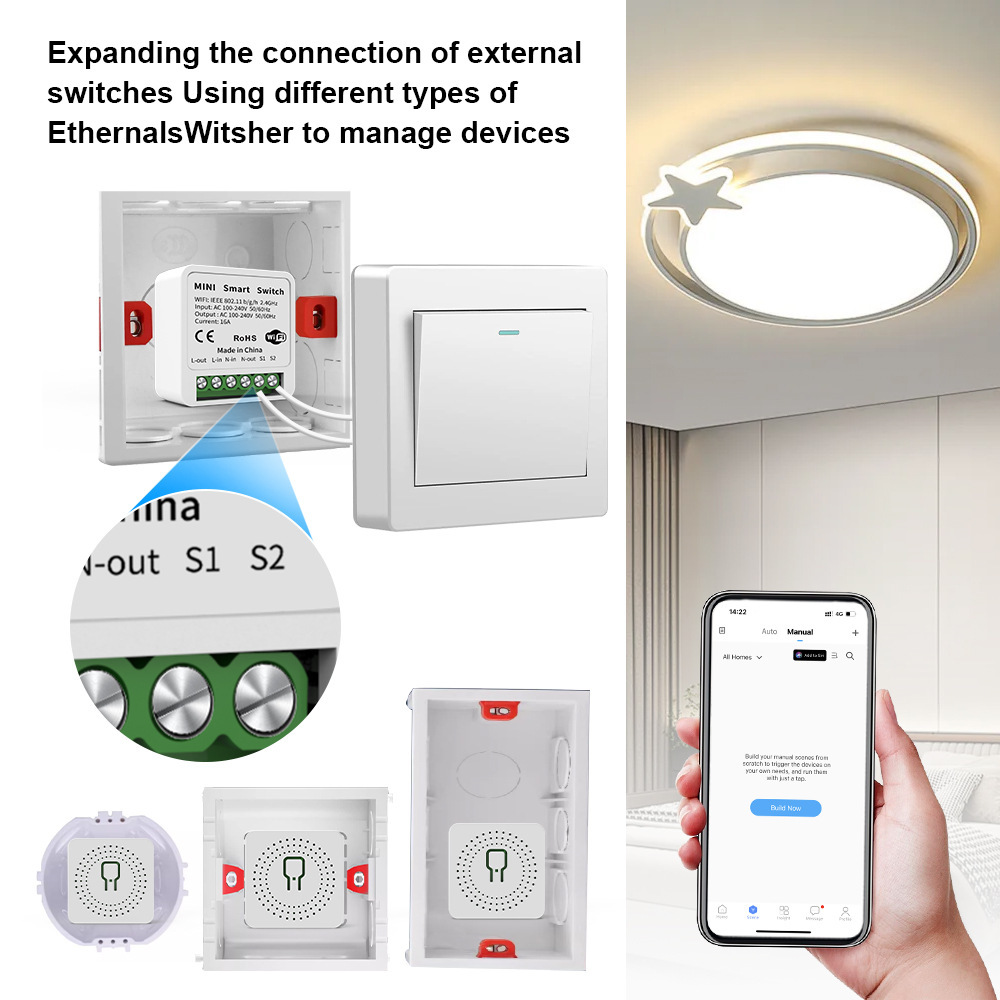 Modul Relay WiFi Rumah Pintar  - Diy Smart Home Automation Devices ulasan dan harga