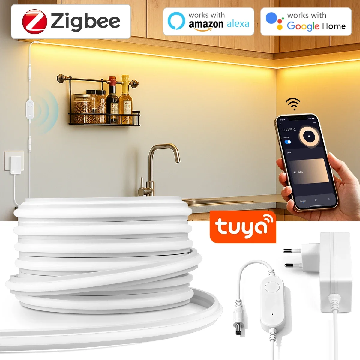 Zigbee 3.0 24V Lampu Strip LED - Zigbee Coordinator Stick ulasan dan harga